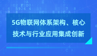 5G物聯網體系架構、核心技術與行業應用集成創新